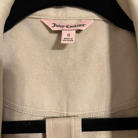 Juicy Couture Cream Belted Vest - Picture 2 of 3